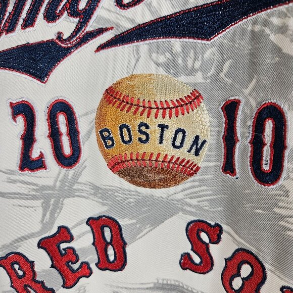 Tommy Bahama 2010 Boston Red Sox Collectors Silk Shirt Large Edition #432/1000 - Picture 3 of 12